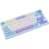 Клавиатура Royal Kludge R75 RGB Taro Milk (RK Silver)