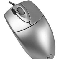 Мышь A4Tech OP-620D (серебристый)