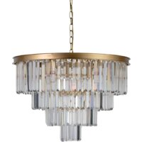 Подвесная люстра LOFT IT Prism Clear 10019/600C Gold