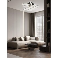Припотолочная люстра Aitin Pro B3749A/6C (черный)