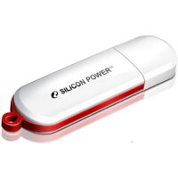 USB Flash Silicon-Power LuxMini 320 32GB (белый/красный)