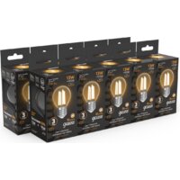 Светодиодная лампочка Gauss Filament Шар 13W 1100lm 2700К Е27 LED 1/10/50 105802113