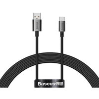 Кабель Baseus Superior Series Fast Charging USB Type-A - USB Type-C (1 м, черный)