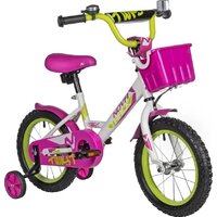 Детский велосипед Novatrack Twist 14 141TWIST.WT5 (белый, разобранный)