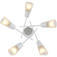 Люстра средней высоты Escada 1109/5P BL White