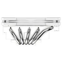 Кулер для процессора ID-Cooling IS-55 ARGB WHITE
