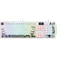 Клавиатура Дарк Проджект KD87A+Numpad (g3ms Moonstone, белый)