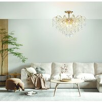 Люстра средней высоты Escada Aurea 1124/8PL E14*40W Gold