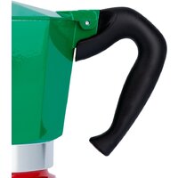 Гейзерная кофеварка Bialetti Moka Express Tricolor (6 порций)
