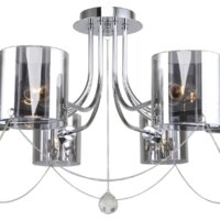 Люстра средней высоты Escada Intense 683/8P E14*40W Chrome
