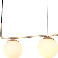 Подвесная люстра Escada Bolton 1163/2S E27*5W Black/Gold