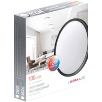 Светильник-тарелка Ultra LED NR 12W 4000K (черный)