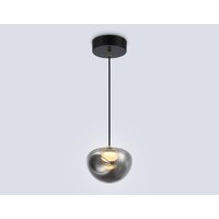Подвесная люстра Ambrella light LH12001 BK/GD/SM (черный/золото/дымчатый)