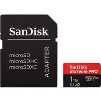 Карта памяти SanDisk Extreme PRO microSDXC SDSQXCD-1T00-GN6MA 1TB (с адаптером)