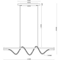 Подвесная люстра Moderli True V10679-PL