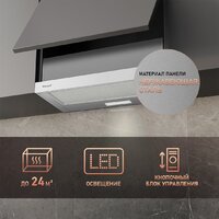 Кухонная вытяжка Weissgauff TEL 06 2M IX (старая)
