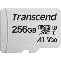 Карта памяти Transcend microSDXC 300S 256GB (с адаптером)