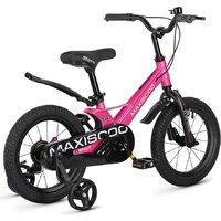 Детский велосипед Maxiscoo Space Стандарт Плюс 14 2026 MSC-S1453 (розовый глянцевый)