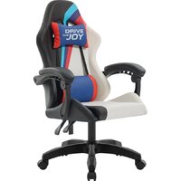 Игровое (геймерское) кресло Defender Legas (серый/белый)