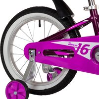 Детский велосипед Novatrack Novara 16 2022 165ANOVARA.VL22 (фиолетовый)