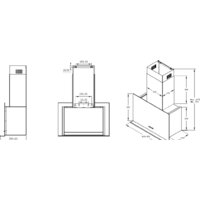 Кухонная вытяжка Korting KHC 65330 GN