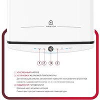 Накопительный электрический водонагреватель Ariston Velis Tech Abse Dry 80