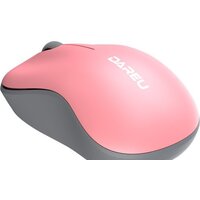 Мышь Dareu LM106G (розовый/серый)