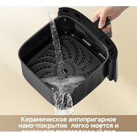 Аэрогриль (аэрофритюрница) Dreame Air Fryer AF30 (черный)