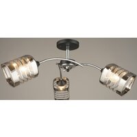 Люстра средней высоты Mirastyle SX-N-3532/3 CH+BK