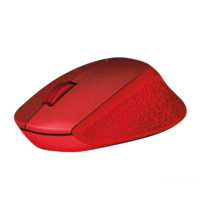 Мышь Logitech M330 Silent Plus (красный)