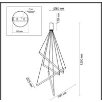 Подвесная люстра Odeon Light Sparky 4369/40L