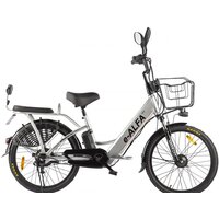 Электровелосипед Eltreco Green City E-Alfa New (серебристый)