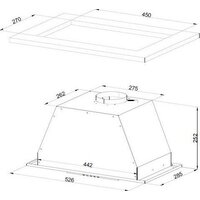 Кухонная вытяжка KUPPERSBERG Slimlux Inlinea 60 X