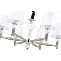 Подвесная люстра Escada Arcadia 672/6S E27*60W Nickel