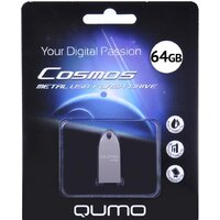USB Flash QUMO Cosmos Silver 64GB (серебристый)