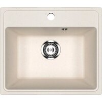 Кухонная мойка Mixline ML-GMU03 556717 (белый камень)