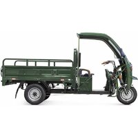 Грузовой электроскутер Rutrike D4 Next кабина 1800 60V 1500W (зеленый)