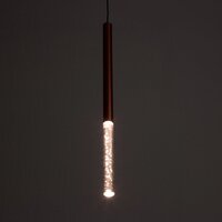 Подвесная люстра BayerLux Локус бабл 9919671 (матовая медь)