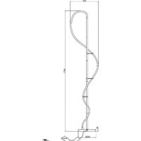 Торшер Arte Lamp A2850PN-35PB