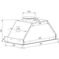 Кухонная вытяжка Schtoff Fenix 60 (белый)
