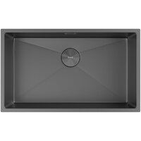 Кухонная мойка ZorG Zerox 74 U / IF Zurinox PVD Gunblack