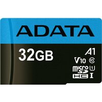 Карта памяти ADATA Premier AUSDH32GUICL10A1-RA1 microSDHC 32GB (с адаптером)