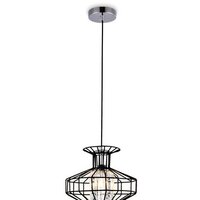 Подвесная люстра Ambrella light TR5850 BK/CL (черный/прозрачный)