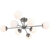 Люстра средней высоты Escada 150008/8R ES0000070 (Satin Nickel)