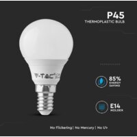 Светодиодная лампочка V-TAC P45 E14 5.5 Вт 6400 К VT-236