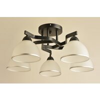 Люстра средней высоты Mirastyle BL-8205/5 BK