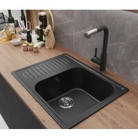 Кухонная мойка Mixline ML-GM18 551970 (черный)