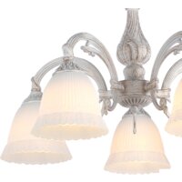 Люстра средней высоты Escada Versailles 1114/5PL E27*60W White