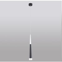 Подвесная люстра Elektrostandard DLR038 7+1W 4200K (черный матовый)