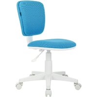 Компьютерное кресло Brabix Joy MG-204W без подлокотников 533012 (белый/голубой TW-55)